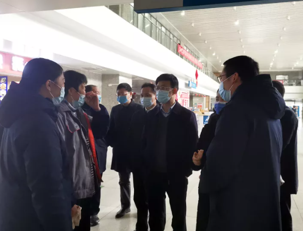 省、市疫情防控工作督導(dǎo)組到長途汽車客運站督導(dǎo)疫情防控工作