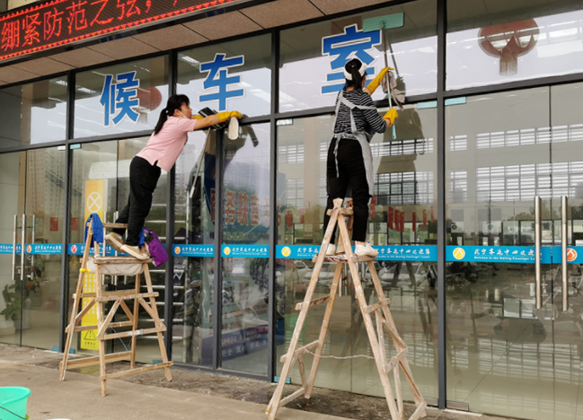 九江長運  武寧公司助力全國文明衛(wèi)生城創(chuàng)建