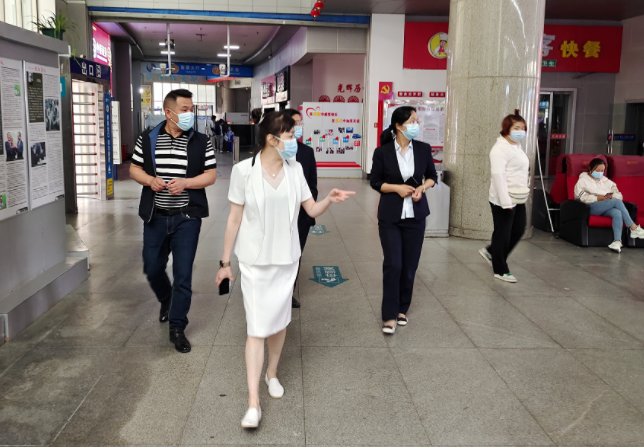 九江長(zhǎng)運(yùn)  領(lǐng)導(dǎo)下基層 實(shí)地督查文明創(chuàng)建工作