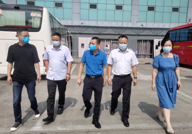 吳隼督查徐坊客運站疫情防控、安全生產(chǎn)及文明創(chuàng)建等工作