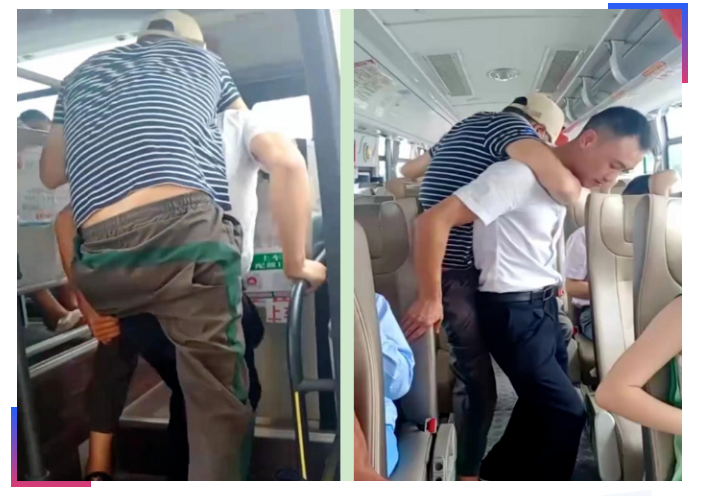 吉安長運(yùn)：“小伙子，我來背你上車！”