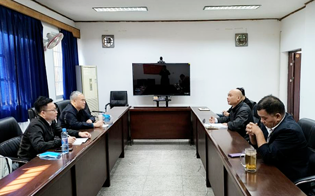 戴豪贛蒞臨長(zhǎng)鴻物業(yè)督導(dǎo)工作并主持召開(kāi)專題會(huì)議