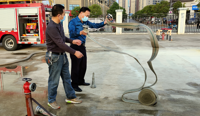 撫州長(zhǎng)運(yùn)  開展消防應(yīng)急演練 防患于未“燃”