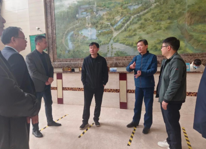 肖壯一行蒞臨江西長(zhǎng)運(yùn)法水公司開(kāi)展現(xiàn)場(chǎng)調(diào)研