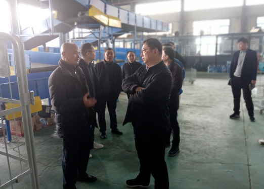 九江長運(yùn)：省郵政管理局領(lǐng)導(dǎo)調(diào)研永修公司農(nóng)村物流三級體系建設(shè)工作