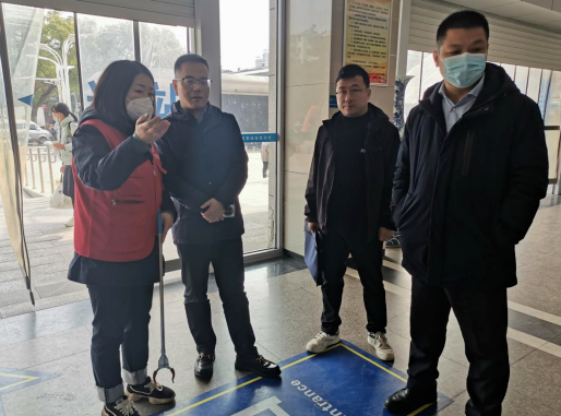 都市城際公交：南昌交投集團交叉檢查組督導徐坊客運站安全生產(chǎn)、文明創(chuàng)建工作