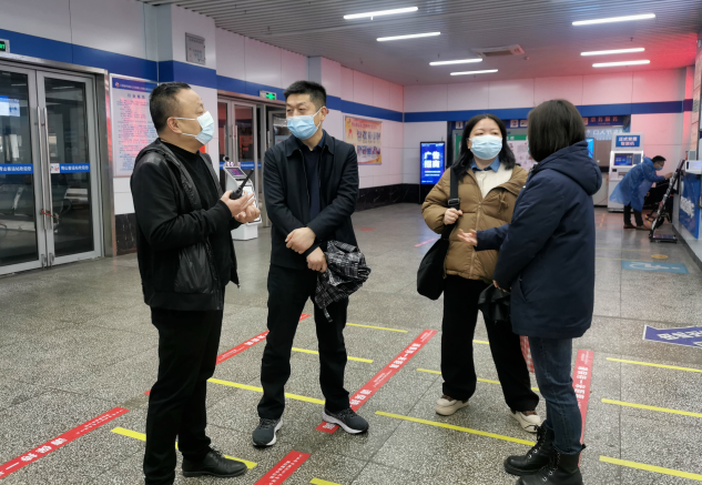 都市城際公交：市交通運輸局領導督導青山客運分公司文明創(chuàng)建、安全生產(chǎn)工作