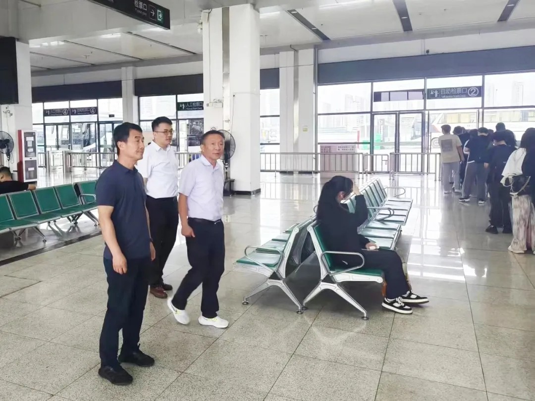 馬鞍山市交通運輸局對馬鞍山汽車客運站端午節(jié)運輸工作進行檢查指導(dǎo)