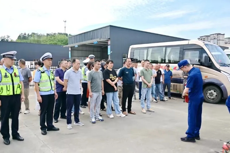 九江長運(yùn)：武寧公司開展“暢通生命通道疏散”演練
