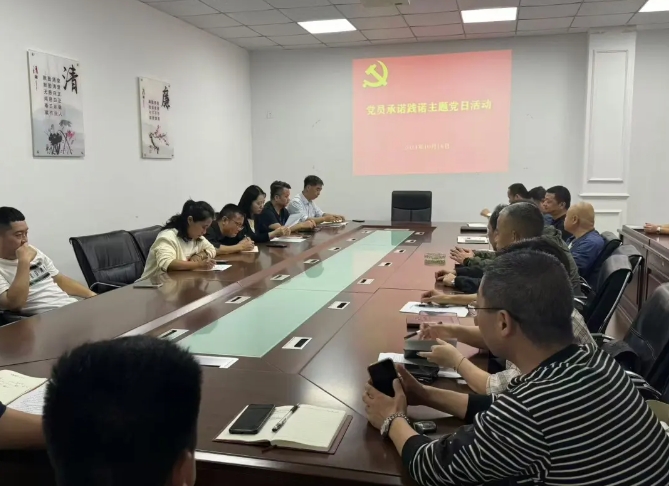 景德鎮(zhèn)長運(yùn):開展黨員亮身份、承諾踐諾主題黨日活動(dòng)