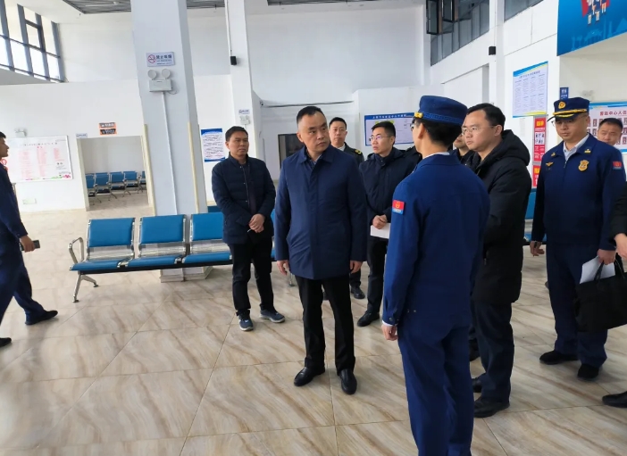 萍鄉(xiāng)長運：上栗縣領(lǐng)導督導萍鄉(xiāng)長運安全生產(chǎn)工作