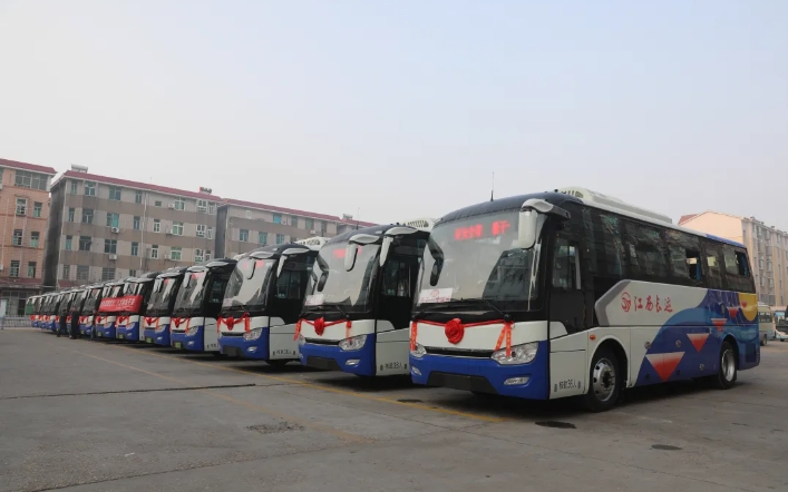 吉安公司:24輛新車助力春運綠色出行