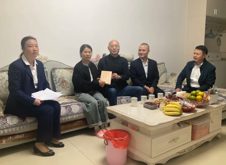 一線報道 || 吉安公司：家訪送“清風(fēng)” 共建“廉心橋”